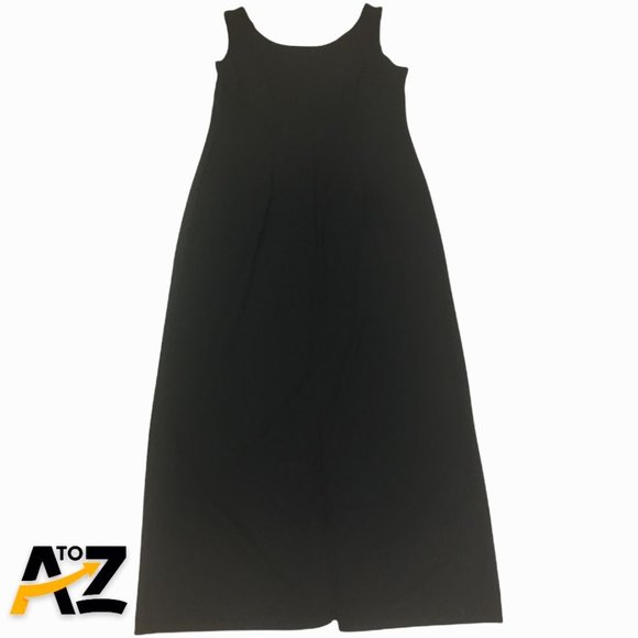 Women's S.L. Fashions Sleeveless Black Dress Size 10 - Picture 2 of 8